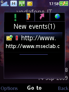 C905 Push Message Info