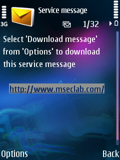 Download Message Notification